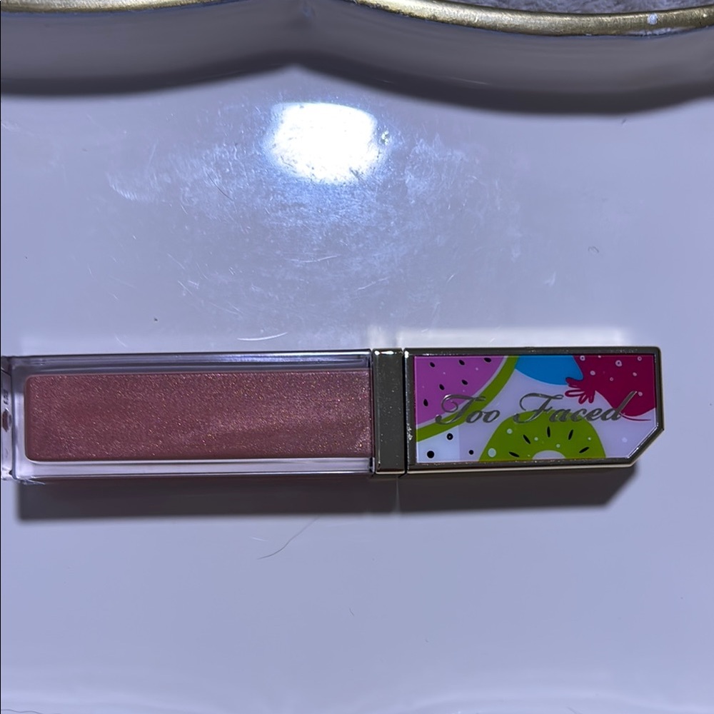 Too Faced…FRUIT CAKE… LIMITED EDITION… Comfort Lip Glaze… NWOB